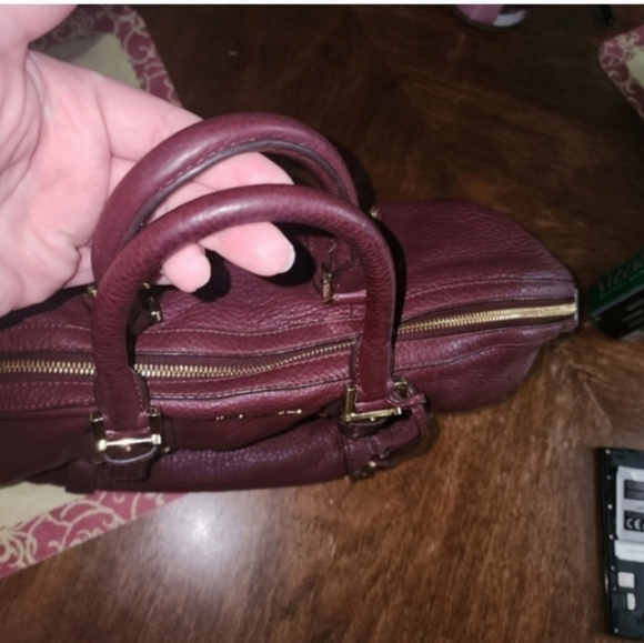 🍂🍁⚘️VINTAGE Michael Kors Bedford Legacy Convertible Satchel - Picture 8 of 8